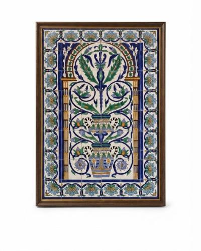 Traditional Handcrafted Ceramic Tile Wall Panel